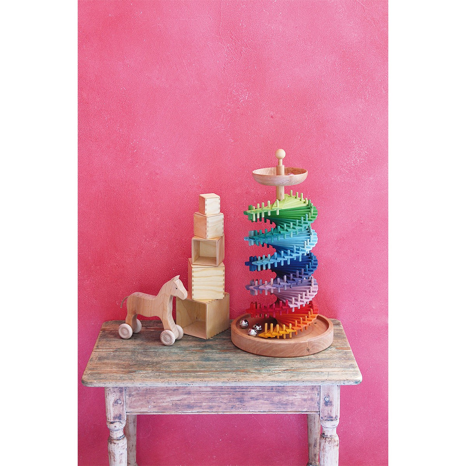 Grimm's Toys Grimm's Ball Run Assembly Set Wooden Toys Ava's