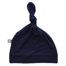 Kyte Knotted Cap Navy - Kyte Baby Canada - Bamboo Clothing for Babies ...