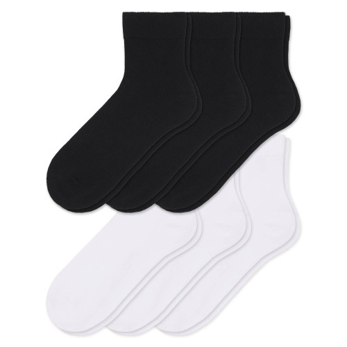 Sugar Free Sox Health & Comfort Ankle Socks 6 pack