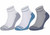 Sugar Free Sox Gift Box | Active Fit Non-binding Comfort Assorted Ankle Socks 6 pairs (L)