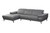 Mercer Slate LHF Chaise
