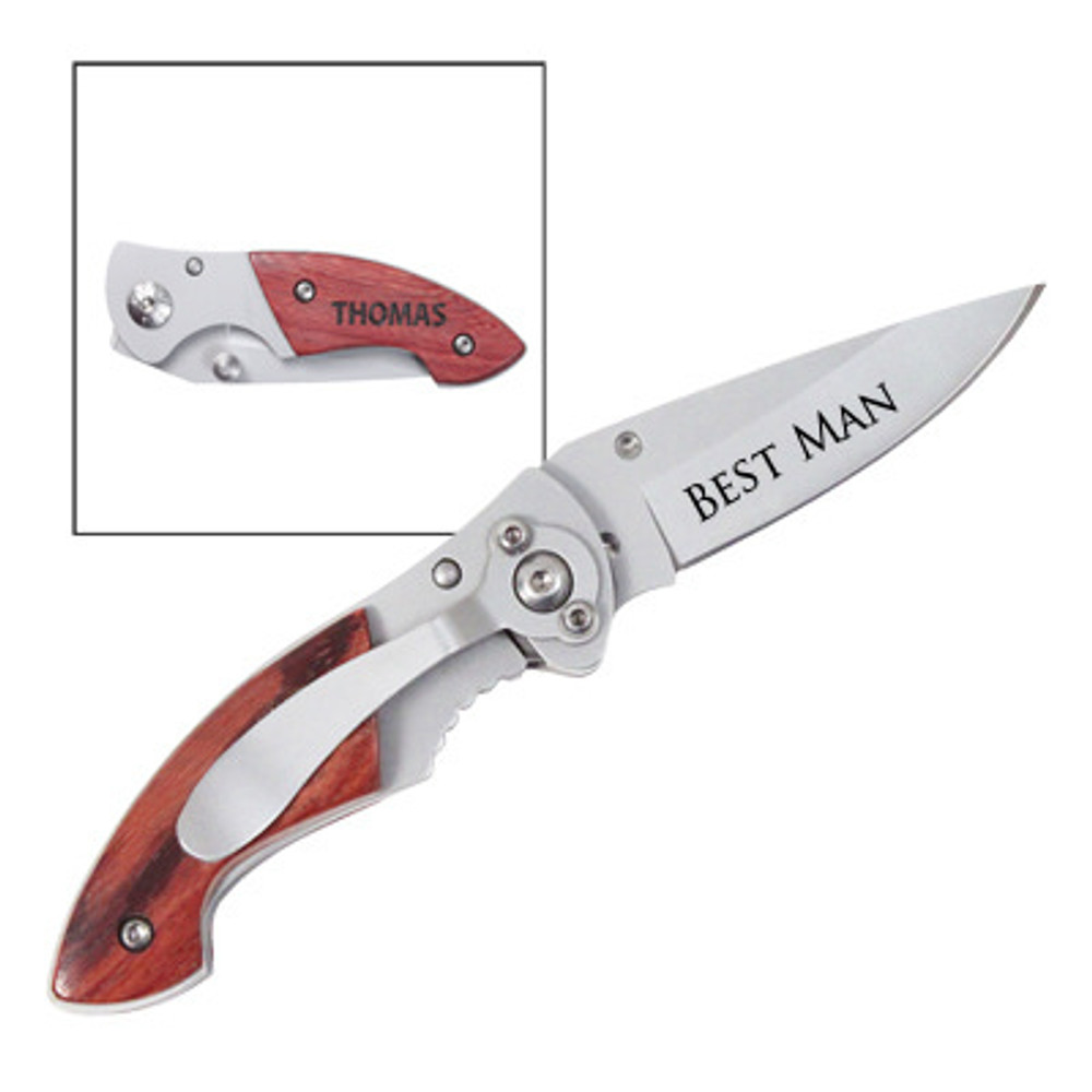 Rosewood Mini Pocket Knife