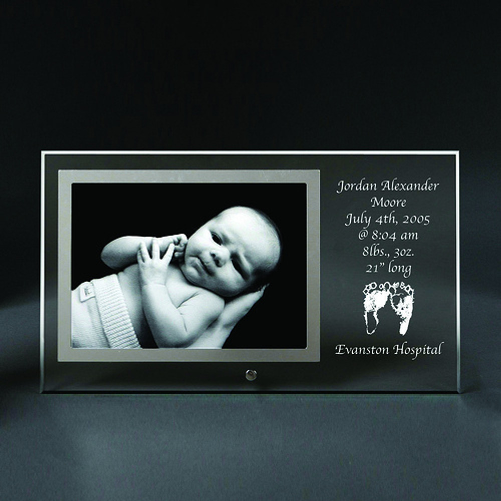 Personalized Glass Photo Frame
