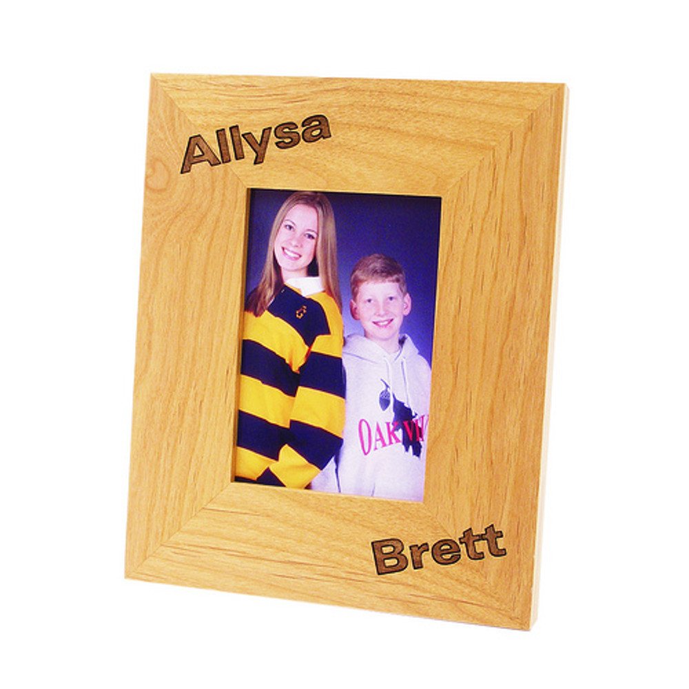 Personalized Wood Photo Frame
