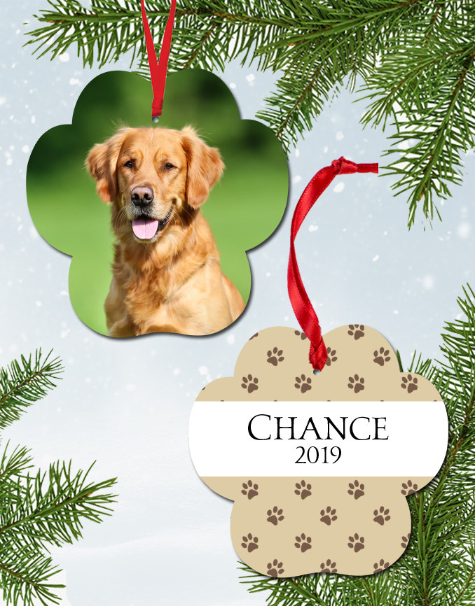 personalized pet ornament