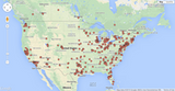 Etsy Sales Map