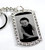 Photo Engraved Cubic Dog Tag