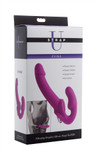 Strap U Evoke Vibrating Strapless Silicone Strap On Dildo