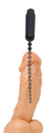Master Series Dark Rod Vibrating Beaded Silicone Sound Master Series