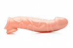 Flesh Extender Curved Penis Sleeve Size Matters