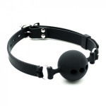 Silicone 3-Hole Breathable Ball Gag BuzzPinky