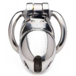 Rikers 24-7 Stainless Steel Locking Chastity Cage Master Series