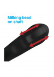 ALPHA PRO 7X P Milker Silicone Prostate Stimulator with Milking Bead