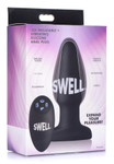 10X Inflatable + Vibrating Silicone Anal Plug