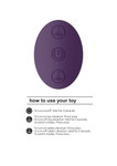 VIVE Enora Wand & Vibrator Purple VIVE