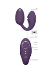 VIVE Aika Pulse Wave & Vibrating Love Egg Purple VIVE