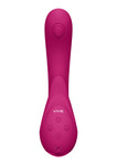 VIVE Miki Pulse Wave & Flickering GSpot Vibrator Pink VIVE