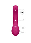 VIVE Miki Pulse Wave & Flickering GSpot Vibrator Pink VIVE