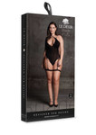 Metis XVI Body with Garters and Crossed Neckline Plus Size le desir