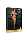 Aimé Brief with Open Crotch and Buttock, Adjustable Slider and Golden Details Plus Size le desir