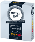 MISTER SIZE 53-57-60 Test Packages With 3X1 Condom Sizes Mistersize