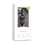 Easytoys Anal Collection Black Anal Beads Heart Handle