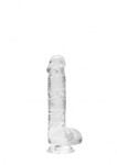Realistic Dildo with Balls - 6"/ 15 cm