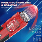 BuzzPinky PowerPulse: Blue Dynamic Thruster and Rotator with Vocal Interaction BuzzPinky