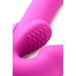 Evoke Super Charged Pink Vibrating Strapless Silicone Dildo xr brands
