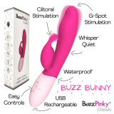 Buzz Bunny Rabbit Vibrator Review – Cerise & Seriously Good