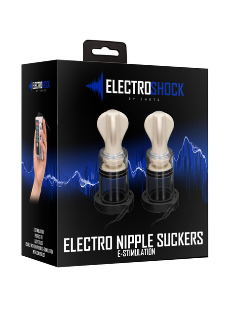 Electro Nipple Suckers - Transparent