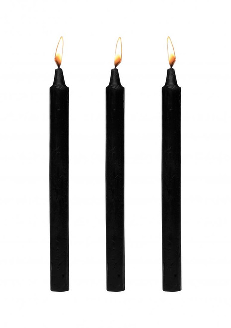 Fetish Drip Candles Set of 3 Black