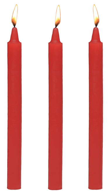 Fetish Drip Candles Set of 3 Red