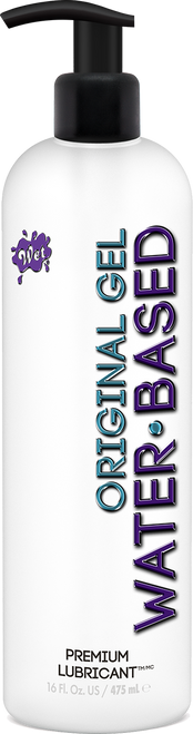 WET® Original® Water Based Gel 16.0 FL.oz/475ML (Pump)
