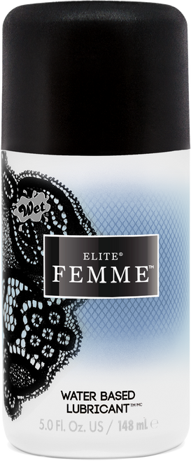 Wet® Elite® Femme™ Water Based 5.0 FL.oz/148ML