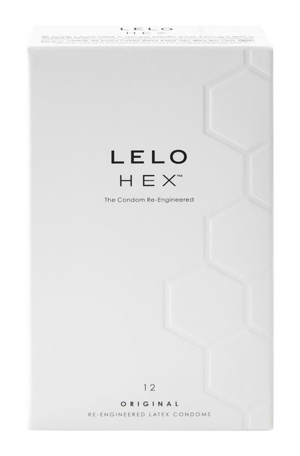 LELO HEX CONDOMS ORIGINAL 12 Pack (HAN) LELO LELO HEX CONDOMS ORIGINAL 12 Pack (HAN) LELO
