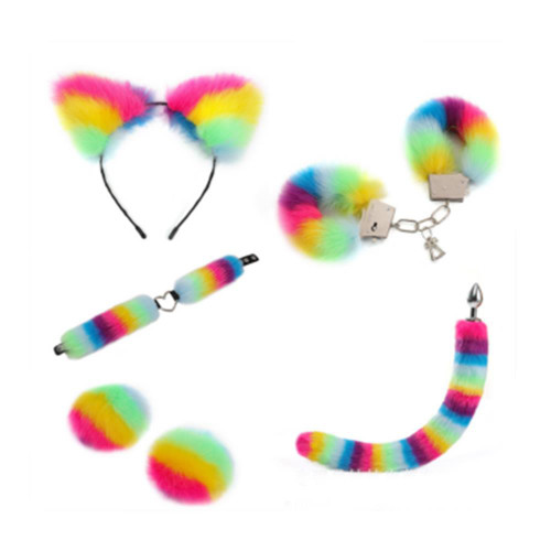 BuzzPinky Rainbow Bondage Kit #003