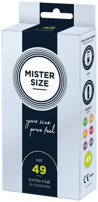 MISTER SIZE 49 10 Pack Condoms