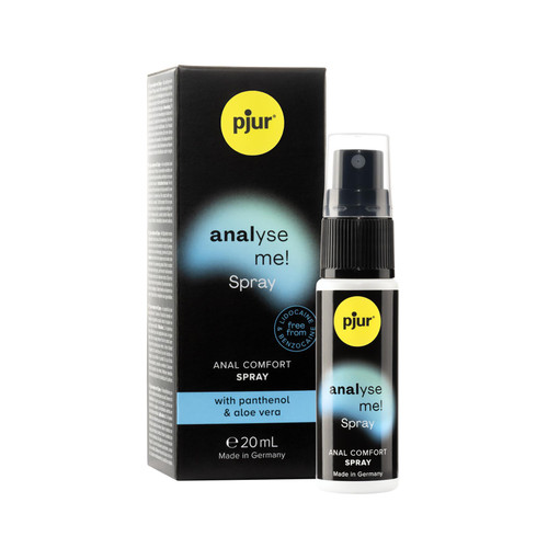 pjur analyse me! Spray Anal Spray to Prevent Oversensitivity and Enhance Comfort 20 ml pjur Lubricants pjur analyse me! Spray Anal Spray to Prevent Oversensitivity and Enhance Comfort 20 ml pjur Lubricants