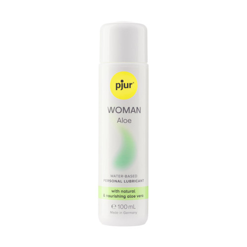 pjur WOMAN Aloe Water-Based Lubricant with Nourishing Aloe Vera 100 ml pjur Lubricants pjur WOMAN Aloe Water-Based Lubricant with Nourishing Aloe Vera 100 ml pjur Lubricants