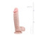 Realistic Dildo Flesh 22.5 cm