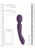 VIVE Enora Wand & Vibrator Purple