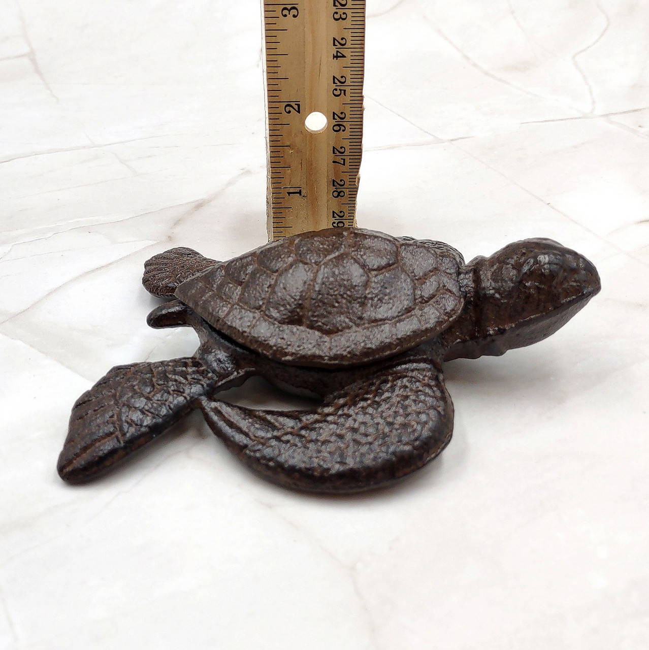 Turtle Key Box Brown Sea Turtle Key Box With Lid Metal (1 key box approx. 5+ inches ...