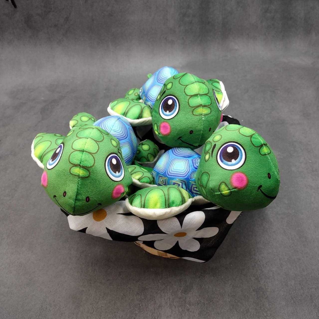 Cute Baby Sea Turtle Plush Animal (1 stuffed animal approx. 7+ inches ...