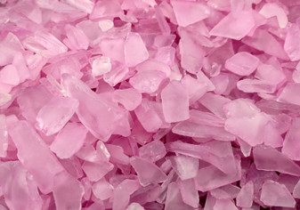 Beach Glass Light Pink Rough Tumbled Pieces (approx. 1 kilogram 0.5-1+ inches) Man Made Bright Pink Sea Glass for decoration arts & crafts!