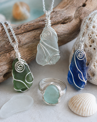 Beach Glass Jewelry Making