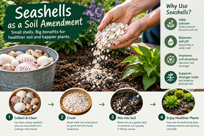 Shells in the Soil: How to Use Seashells in Your Garden