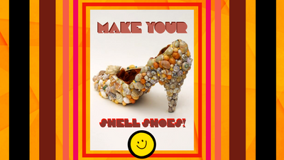 Seashell Footwear! A great DIY guide and fun pre-summer project!