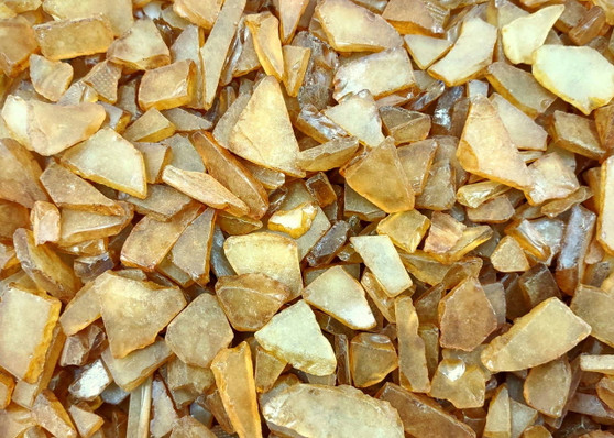Beach Sea Glass Rough Light Brown Medium Tumbled (approx. 10 pounds 0.5-1+ inches) Man made tumbled rough sea glass fragments! Brown orange small pieced sea glass. Copyright 2024 SeaShellSupply.com