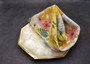 Gold Edged Octagon Capiz Shell Dish (1 shell dish approx. 8 inches) Gold Accent Capiz Shell Dish for any vintage retro coastal home!